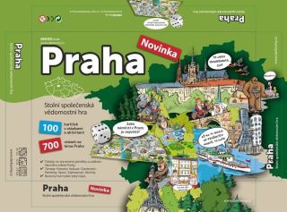 Dostaňte Prahu na stůl! Nová stolní hra, která tě vezme na výlet po hlavním městě - od Karlova mostu až po Vyšehrad....